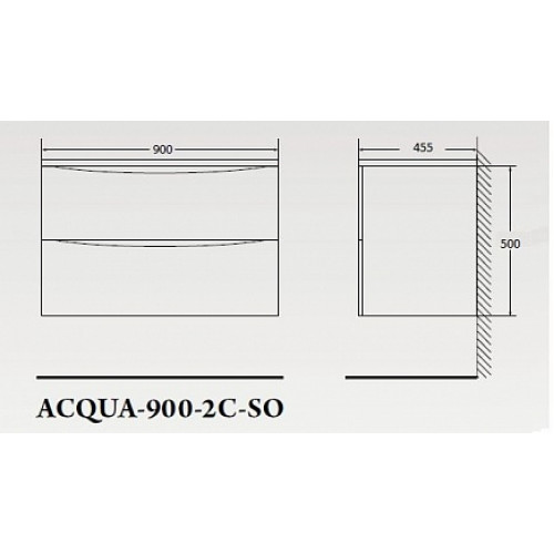 BelBagno Мебель для ванной ACQUA 900 Rovere Rustico, TCH