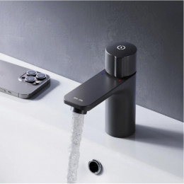 Смеситель для раковины Am.Pm X-Joy F85A02522 черный матовый