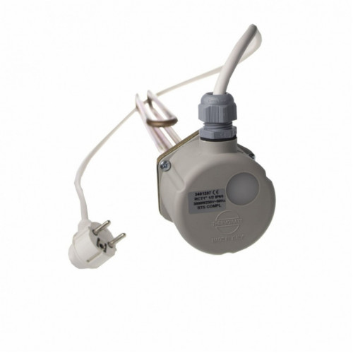 Комплект ТЭН 3кВт (3000Вт) RCT для Nibe, Baxi, Termica резьбовой G1 1/2" + стержневой термостат + индикаторная лампа + крышка + сетевой шнур, 3401397