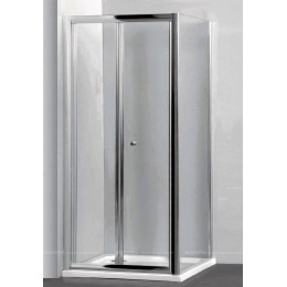 Душевой уголок RGW Classic CL-41 (860-910)x700x1850 профиль хром, стекло чистое