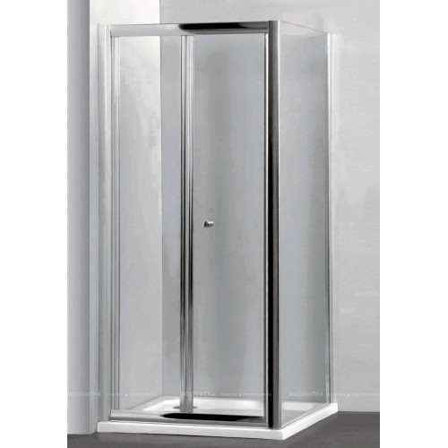 Душевой уголок RGW Classic CL-41 (860-910)x700x1850 профиль хром, стекло чистое