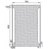 Зеркало Aquanet Сорренто 7085 LED