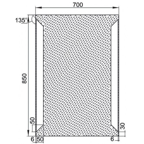 Зеркало Aquanet Сорренто 7085 LED