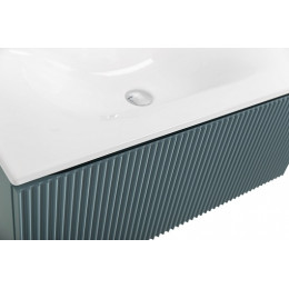 BelBagno Тумба с раковиной Uno 80 с 1 ящиком подвесная Голубой матовый с раковиной BB-8099-3-80