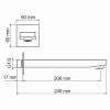 Смеситель для раковины WasserKRAFT A71573 золото