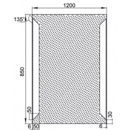 Зеркало Aquanet Сорренто 12085 LED