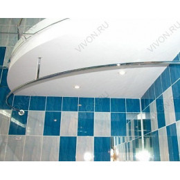 Aquanet 152669 Карниз для ванны BELLONA 1650*1650