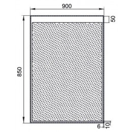 Зеркало Aquanet Палермо 9085 LED