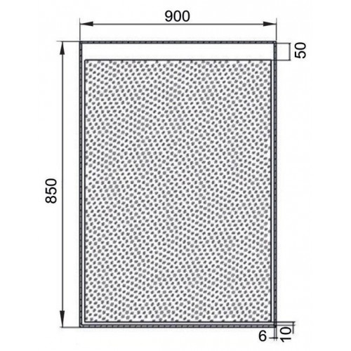 Зеркало Aquanet Палермо 9085 LED