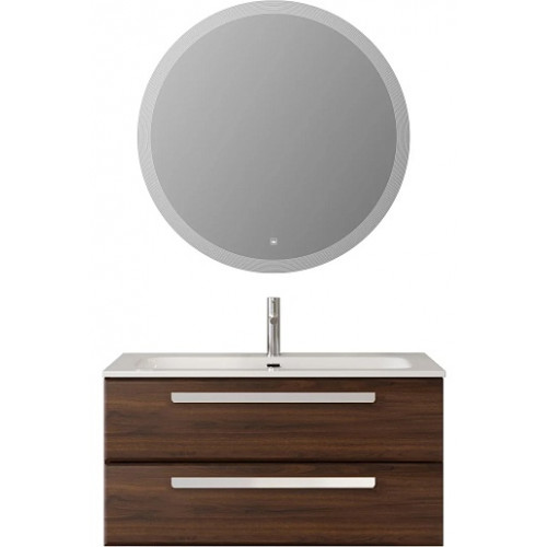 BelBagno Мебель для ванной Eco Cer-N 100 CZR-8073-100 орех шоколад софт ручки сатин