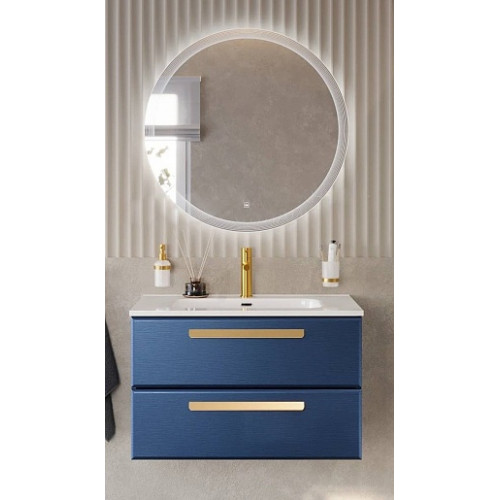 BelBagno Мебель для ванной Eco Cer-N 80 CZR-8095-80 sapfiro ручки сатиновое золото