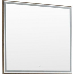Зеркало Aquanet Nova Lite 90 дуб рустикальный LED