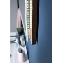 Зеркало Aquanet Nova Lite 90 дуб рустикальный LED
