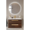 BelBagno Мебель для ванной Eco Cer-N 80 CZR-8095-80 орех шоколад софт ручки сатиновое золото