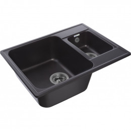 Мойка кухонная GranFest Quarz GF-Z09 черный