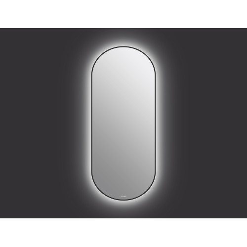 Зеркало ECLIPSE smart 50x122 в черной рамке
