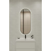 Зеркало ECLIPSE smart 50x122 в черной рамке