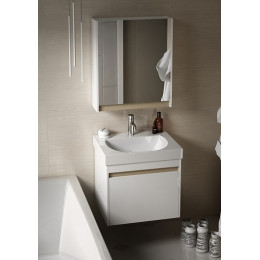 Kerama Marazzi Тумба с раковиной BUONGIORNO 60 белая с 1 ящиком