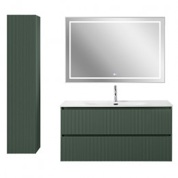 BelBagno Тумба с раковиной Uno 120 подвесная Еловый матовый с раковиной BB-8099-120