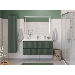 BelBagno Тумба с раковиной Uno 120 подвесная Еловый матовый с раковиной BB-8099-120