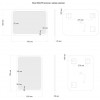 Aquanet Мебель для ванной Арт 2.0 75 подвесная белый сатин