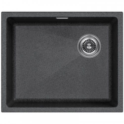 Мойка для кухни Paulmark Lumi UNI-SKEW LU55SK-DG 55.5x44 графит