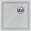 Мойка для кухни Paulmark Lumi UNI-SKEW LU45SK-WH 45.5x44 белый