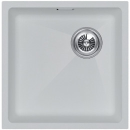 Мойка для кухни Paulmark Lumi UNI-SKEW LU45SK-WH 45.5x44 белый