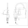 Смеситель Lemark Expert LM5079S для кухни