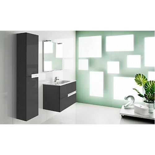 Roca Тумба с раковиной Victoria Nord 80 Black Edition черная