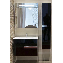 Roca Тумба с раковиной Victoria Nord 80 Black Edition черная