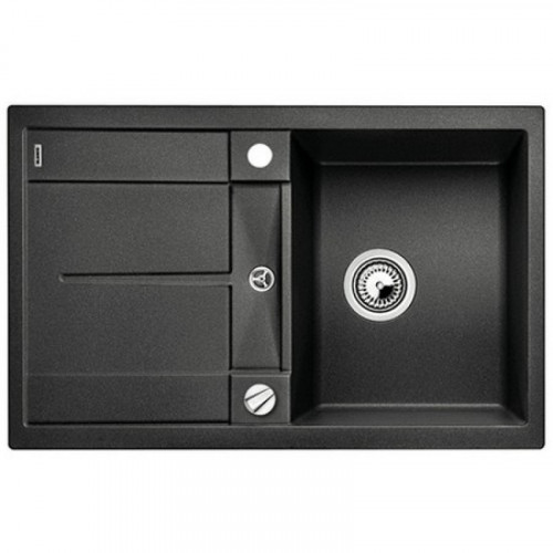 Мойка Blanco Metra 45S, арт. 513035, антрацит, SILGRANIT, 78*50*19 см