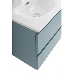BelBagno Тумба с раковиной Kraft 39-50 подвесная Голубой матовый с раковиной BB-8099-3-50