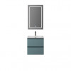 BelBagno Тумба с раковиной Kraft 39-50 подвесная Голубой матовый с раковиной BB-8099-3-50