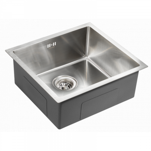 Мойка для кухни Paulmark Marx PM214844-BS 48х44 сталь