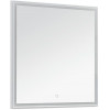 Зеркало Aquanet Nova Lite 75 белое LED