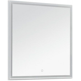 Зеркало Aquanet Nova Lite 75 белое LED