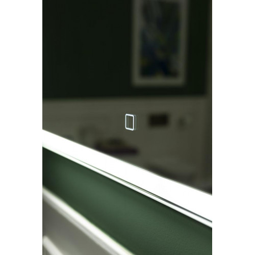 Зеркало Aquanet Nova Lite 75 белое LED