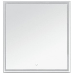 Зеркало Aquanet Nova Lite 75 белое LED
