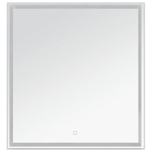 Зеркало Aquanet Nova Lite 75 белое LED