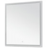 Зеркало Aquanet Nova Lite 75 белое LED