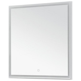 Зеркало Aquanet Nova Lite 75 белое LED