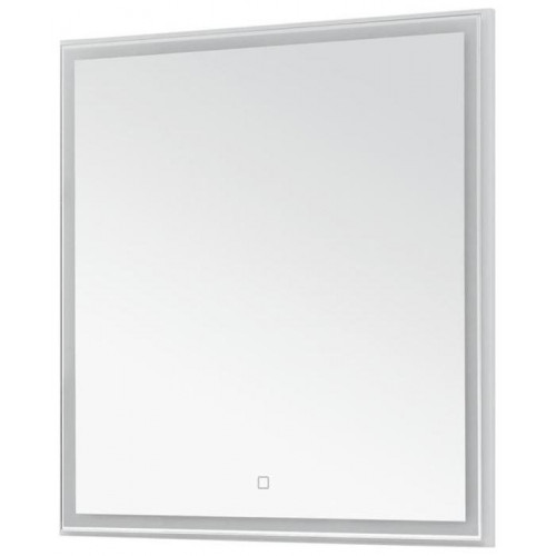 Зеркало Aquanet Nova Lite 75 белое LED