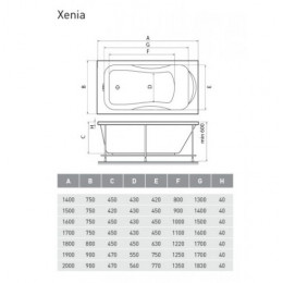 Relisan Экран фронтальный Xenia 180