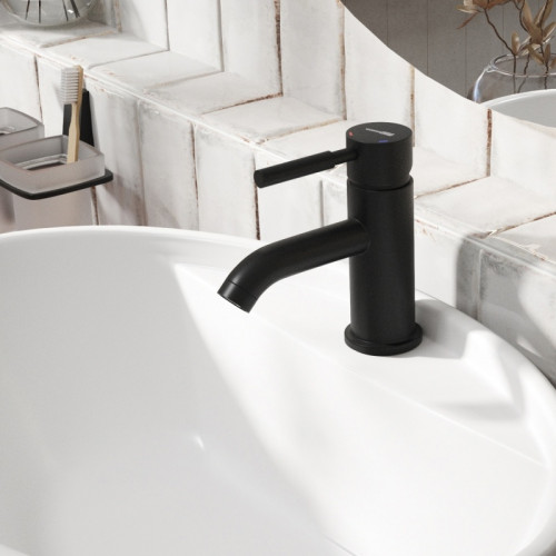 Смеситель для раковины WasserKRAFT Gollach 3305 черный