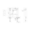 Смеситель для раковины Bravat Eddie F1369402BW-A9-ENG 287803 черный