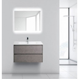 BelBagno Тумба с раковиной KRAFT 800 Pietra Grigio