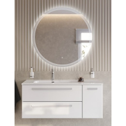 BelBagno Мебель для ванной Eco Cer-N 120-1 L bianco lucido CZR-8095-120-L ручки сатин