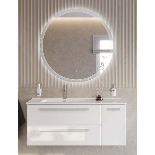 BelBagno Мебель для ванной Eco Cer-N 120-1 L bianco lucido CZR-8095-120-L ручки сатин