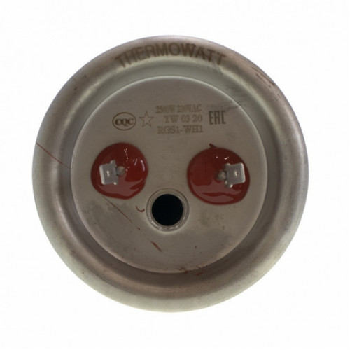 ТЭН 2,5 кВт (2500 Вт) RF для водонагревателя Electrolux, под анод М6, трубка под термостат D12мм, PREMIUM, 50942